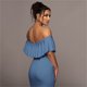 thumbnail image 5 of SAYOO Vestido de noche de hombro desnudo para mujeres SAYOO moda, 5 of 7
