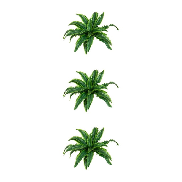 Advancent Plantas artificiales ecológicas para interiores o exteriores Flores artificiales de bajo mantenimiento Elegante 24 Persa verde oscuro Type1 NO1