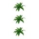 thumbnail image 1 of Cateissary Precio asequible Flores artificiales de larga duración para jardines Decoración de plantas artificiales 24 Persa verde oscuro Type1 NO1, 1 of 6