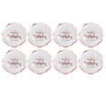 thumbnail image 4 of 8Pcs Birthday Tableware Rose Gold Disposable Paper Cups Plates Dinnerware Decorations SuppliesPaper Plates, 4 of 14