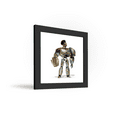 thumbnail image 2 of Gallery Pops DC Comics DC League of Super-Pets - Cyborg Wall Art, Black Framed Version, 12" x 12", 2 of 5