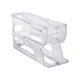 thumbnail image 1 of Soporte para huevos para refrigerador Soledad organizador de huevos Borrar 3 niveles, 1 of 9