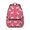 Unicorn and Stripe, variant on Unicorn and Wing Pink Pattern Backpack for School, Cute School Bag with Adjustable Shoulder Straps and Padded Back, 15.3"x11"x7.1"