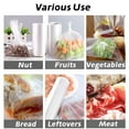 thumbnail image 2 of FungLam 12" X 16" Plastic Produce Clear Bag on Roll, Disposable Clear Food Storage Bags for Bread Fruits Vegetable, 350 Bags/Roll (1 Roll), 2 of 8