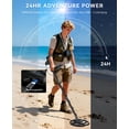 thumbnail image 2 of Detector de metales SUNPOW Professional recargable IP68 a prueba de agua, 2 of 6