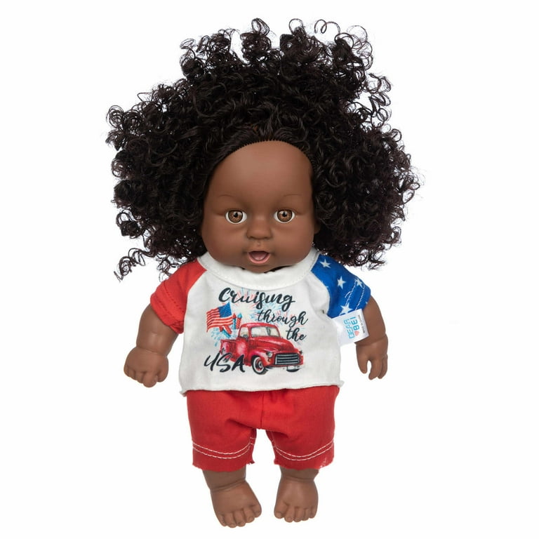 Reborn Real Life Baby Dolls Black Girl 24inch Soft Silicone Realistic  Weighted Dark Brown Skin Newborn Reborn Toddler African American Baby Doll