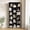 Black, variant on IRONCK 71" Tall Bookcase, 31.5" Wide Bookshelf, Cube Storage Organizer with Adjustable Shelf for Home Office, White