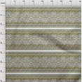 thumbnail image 3 of oneOone Georgette Viscose Fabric Leaves & Floral Block Decor Fabric Printed BTY 42 Inch Wide, 3 of 4