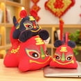 thumbnail image 3 of Gwong Juguete Chino Año Nuevo Tigre Festivo Festivo Fino Mano Año Nuevo Colección de regalo Chino Zodiaco Tigre Peluche de juguete para 2022 Gwong 30013689, 3 of 6