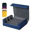 thumbnail image 2 of Card Storage Box for Trading Cards, 1800+ PU Card Deck Case, Magnetic Closure Card Box for Magnetic Game Cards Blue, 2 of 7