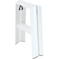 thumbnail image 2 of Hasegawa Ladders Lucano Step Stool, 2 steps, White, 2 of 6