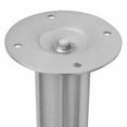 thumbnail image 4 of vidaXL 2 Telescopic Table Legs Brushed Nickel 28"-43.3", 4 of 6