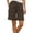 Style-1-Brown, variant on QATAINLAV Bermuda Cargo Shorts for Women High Waist 7 Inch Long Shorts Summer Twill Work Shorts with Multi Pockets Gray XL