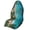 Tropical Beach Coast Print, variant on POLERO Front Seat Cover Waterproof Microfiber, Compatible with Van Truck Seat, for Cars Trucks SUVs, Teal White Butterfly