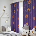 thumbnail image 5 of Blackout Kids Curtains,Halloween Pumpkin Dots Pattern Childrens Insulated Curtains Set Of 2,Bedroom Essentials,Toddler Room Decor 52"x84", 5 of 5