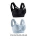 thumbnail image 5 of Sonducket Colección de sujetadores deportivos ajustables Stay Active de 2 piezas para mujeres, sujetadores superiores, ropa interior, sujetador Ropa interior Negro+XXXL, 5 of 6