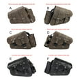 thumbnail image 3 of Alforja de moto Riwesomey Triangular Universal Vintage Resistente a la lluvia Tipo 2, 3 of 6