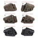 thumbnail image 2 of Speravity Alforja de moto ajustable de Color sólido a prueba de lluvia a prueba de sol decorativa Vintage bolsa de sillín de motocicleta Accesorios para motos Marrón gris Tipo 2, 2 of 6