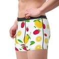 thumbnail image 4 of Naloa Strawberry and Lemon Print Mens Underwear - Boxers for Men, Classic Briefs for Men, 4 of 9