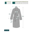 thumbnail image 7 of Premium Womens Sherpa Fleece Robe | Luxurious Soft, Warm, Plush Bathrobe, 7 of 7