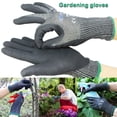 thumbnail image 2 of Clearance! Nomeni Pruning Pliers Anti-Cutting Gloves, Non-Slip, Breathable, Gardening, Cutting and Handling, Nitrile Coated Palm Protective Mechanical Wear-Resistant Labor Protection Gloves, Garden, 2 of 8