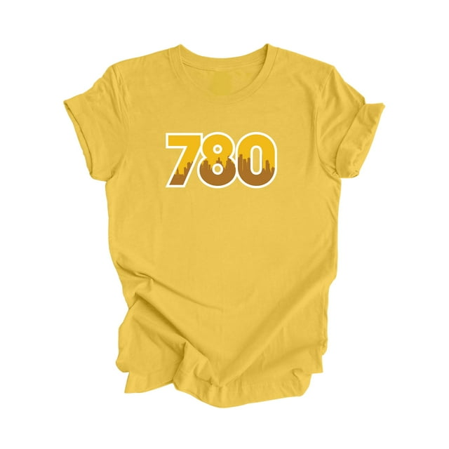 780 Edmonton Alberta Canada Code Régional Skyline de la Ville Cadeau - T-Shirt Unisexe - Inspired X