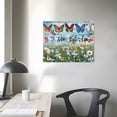 thumbnail image 4 of Nawypu  Christian Butterflies Canvas Wall Art God Says You Are Butterfly Flower Inspirational Painting Wall Decor Framed Scripture Poster Home for Living Room Bedroom Bathroom Decoration, 4 of 6