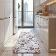 thumbnail image 4 of Pioneer Flower Floral Print Pattern Kitchen Rug Mat,Kitchen Runner Rugs Non Skid Washable,Decorative Kitchen Floor Mats for Kitchen,Sink,Laundry,17"x47.2", 4 of 7
