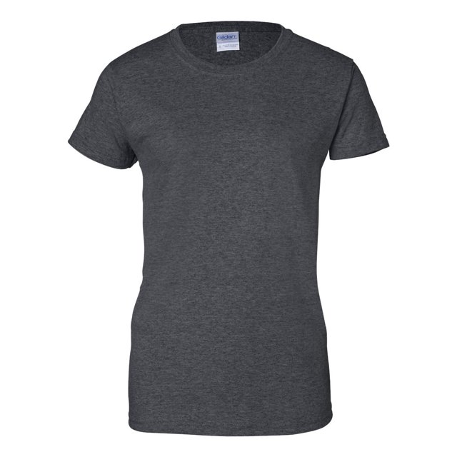 Gildan Cotton 6 oz. T-Shirt (G200L) Dark Heather, M