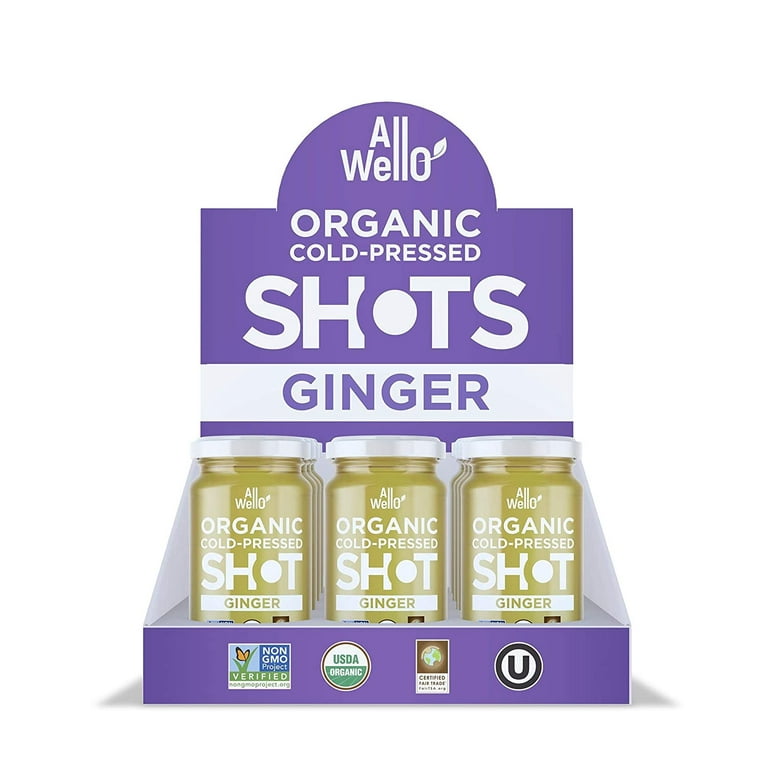 Cold pressed cheap ginger shots