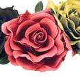 thumbnail image 4 of Teissuly Flower Wreath Germany Hair Accessory Flowers Headband Headdress Party Carnival Black, 4 of 6