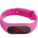 thumbnail image 4 of Cateissary Reloj de Digital fino para niños con pantalla LED, de Fitness para estudiantes, suministros deportivos para niños y niñas Relojes inteligentes Rosado 240*15mm, 4 of 5