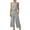 Z01-Grey, variant on Bmisegm Women's Two Piece Knit Matching Outfits Crew Neck Slit Hem Tee and Pants Tracksuit Sets Features: Beige L