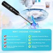 Handheld Epoxy Mixer for Various Crafts, Minimal Bubble Formation, Durable ABS Material