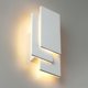 thumbnail image 2 of Paquete de 2 luces LED de pared de 12 W para interiores, diseño simple, luces de pared blancas para pasillo, escalera, sala de estar, dormitorio (luz blanca cálida), 2 of 5
