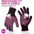 thumbnail image 4 of 250℃ Heat Resistant Gloves for Curling Iron Flat Iron Hot Air Brush Non-Slip Gloves, 4 of 9