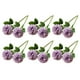 thumbnail image 1 of Naiovety 12 Uds. De flores artificiales, flores falsas, ramo de boda de seda resistente al agua, suministros para el hogar, decoraciones para Decoración Púrpura, 1 of 6