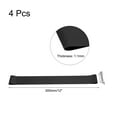 thumbnail image 2 of Uxcell Chair Bands, Flexible Anti-Slip Seating Latex Black Band 50mm Width 1.1mm Thick for Home Office, Pack of 4, 2 of 5