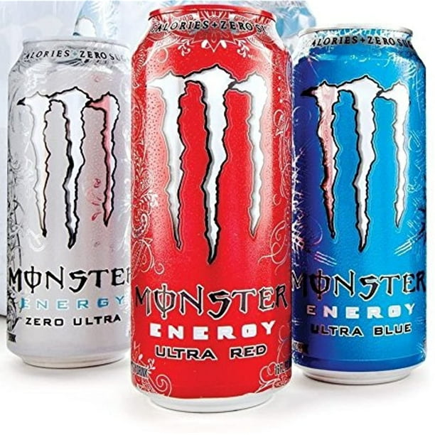 Monster Energy Monster Ultra Variety Pack, 12 Count - Walmart.com