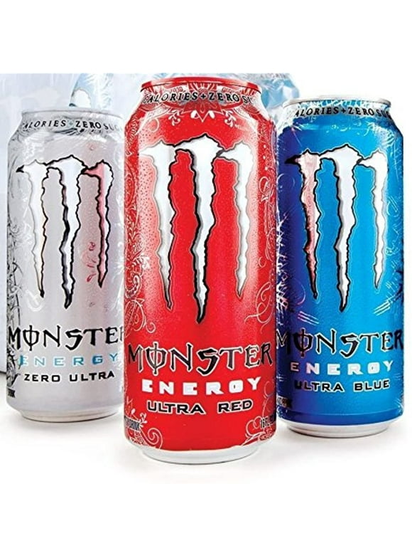 Monster Energy Monster Ultra Variety Pack, 12 Count