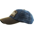 thumbnail image 3 of Vintage Distressed Hat Baseball Cap - Rock N' Roll - KBETHOS, 3 of 6
