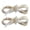 Multi-Color, variant on Rhinestone Shoe Laces ,1 Pairs Bling Shoe Laces, Rhinestone Diamond Hoodie String Glitter Cords for Sneakers (Silver)
