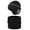 Black, variant on Warm Winter Knitted Wool Plus Velvet Padded Gloves Hats And Scarves Scarf Hat Gloves Men