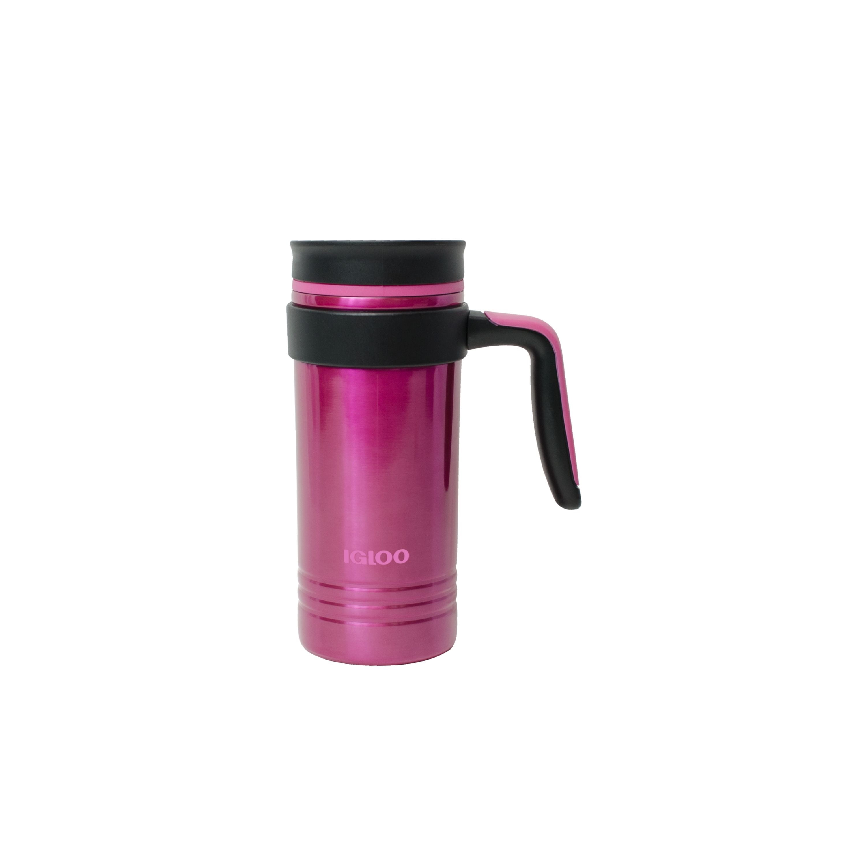 Igloo Stainless Steel 16 Ounce Isabel Travel Coffee Mug with Handle