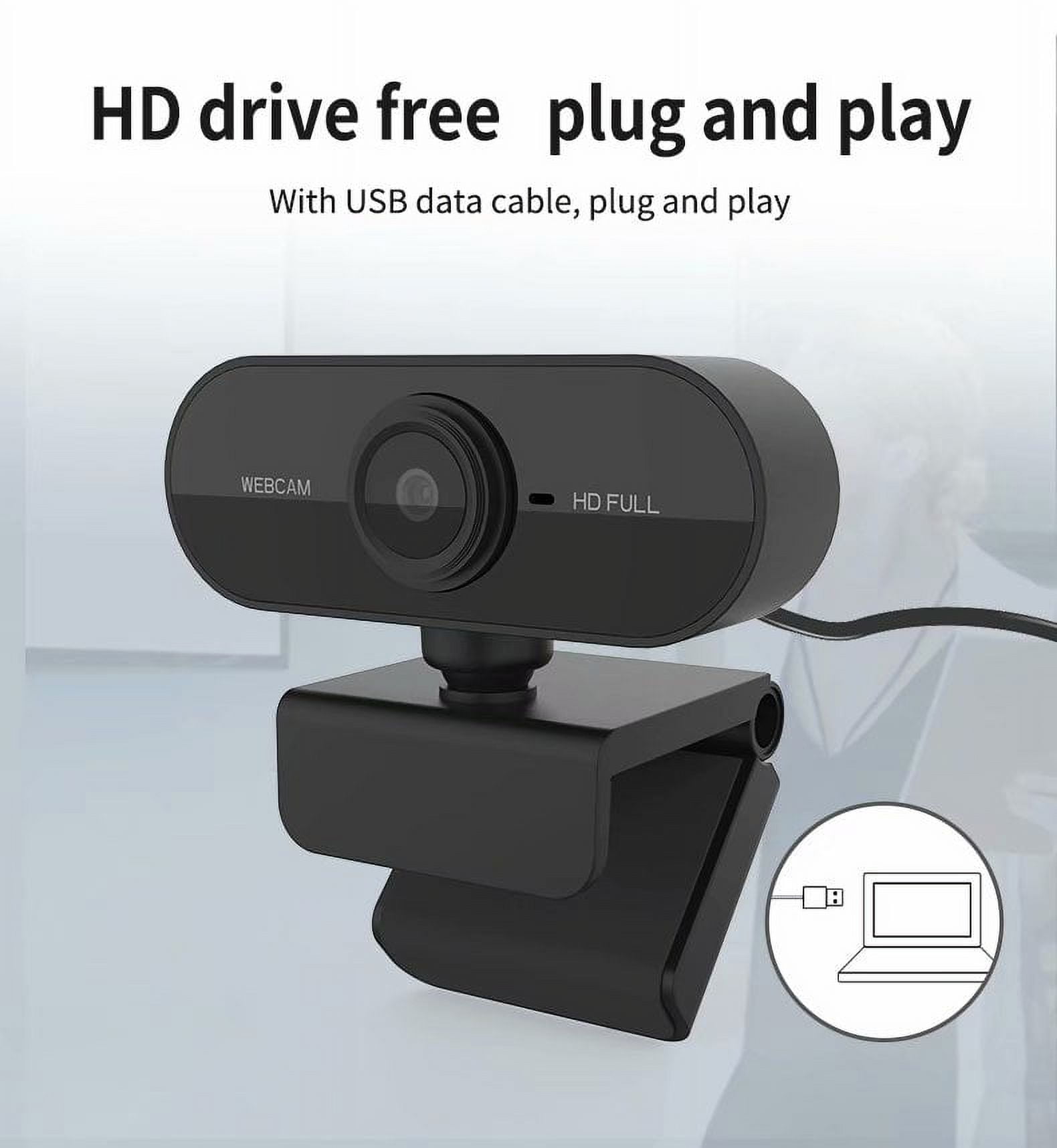 Ripley - CÁMARA WEB HD 1080PLASLLAVES USB WEBCAM PLUG AND PLAY