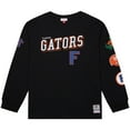 thumbnail image 2 of Men's Mitchell & Ness Black Florida Gators Training Camp Long Sleeve T-Shirt, 2 of 7
