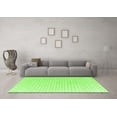 thumbnail image 3 of Ahgly Company Indoor Square Abstract Green Modern Area Rugs, 5' Square, 3 of 4