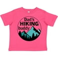 thumbnail image 3 of Inktastic Dad's Hiking Buddy with Mountains and Trees Boys or Girls Toddler T-Shirt, 3 of 5