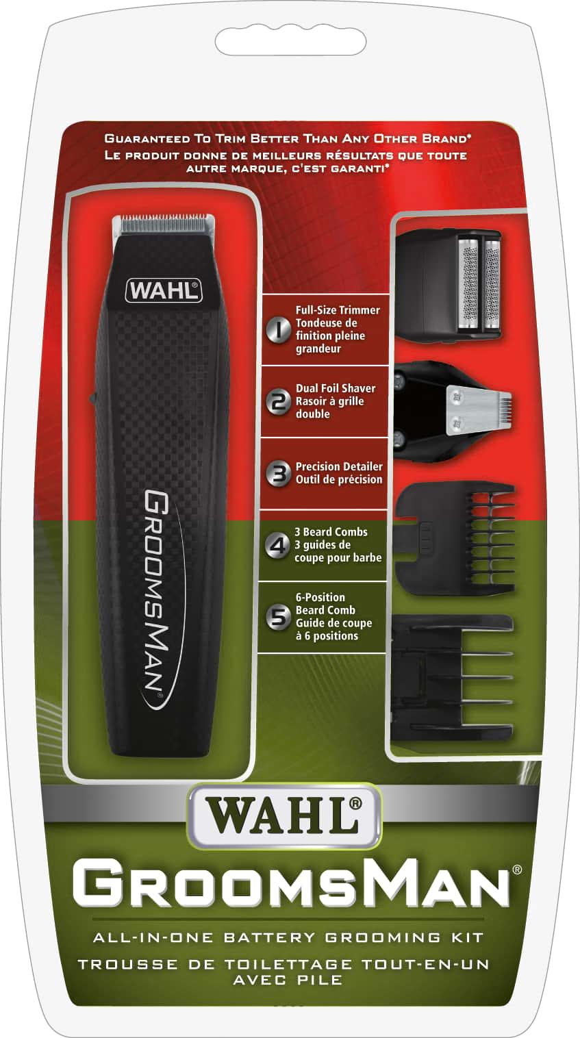 WAHL Groomsman All-In-One battery Grooming Kit