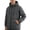 Dark Gray, variant on BRGZLK Long Sleeve Hooded Sun Protection Shirt For Men Zip Pocket Lightweight Breathable Quick Dry For Summer Outdoor Casual Sports Hiking Fishing Beach